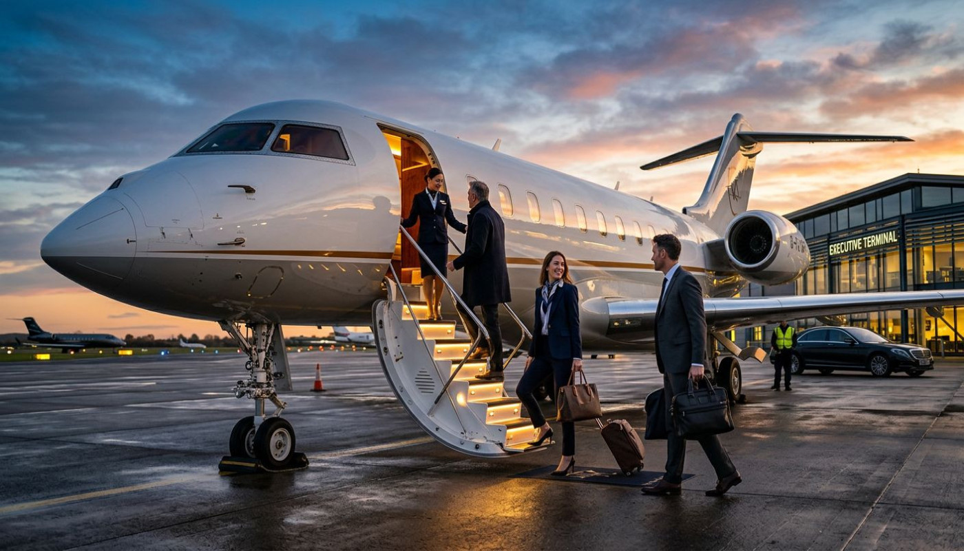 Comment les services de transport aérien privé optimisent-ils les voyages d'affaires ?